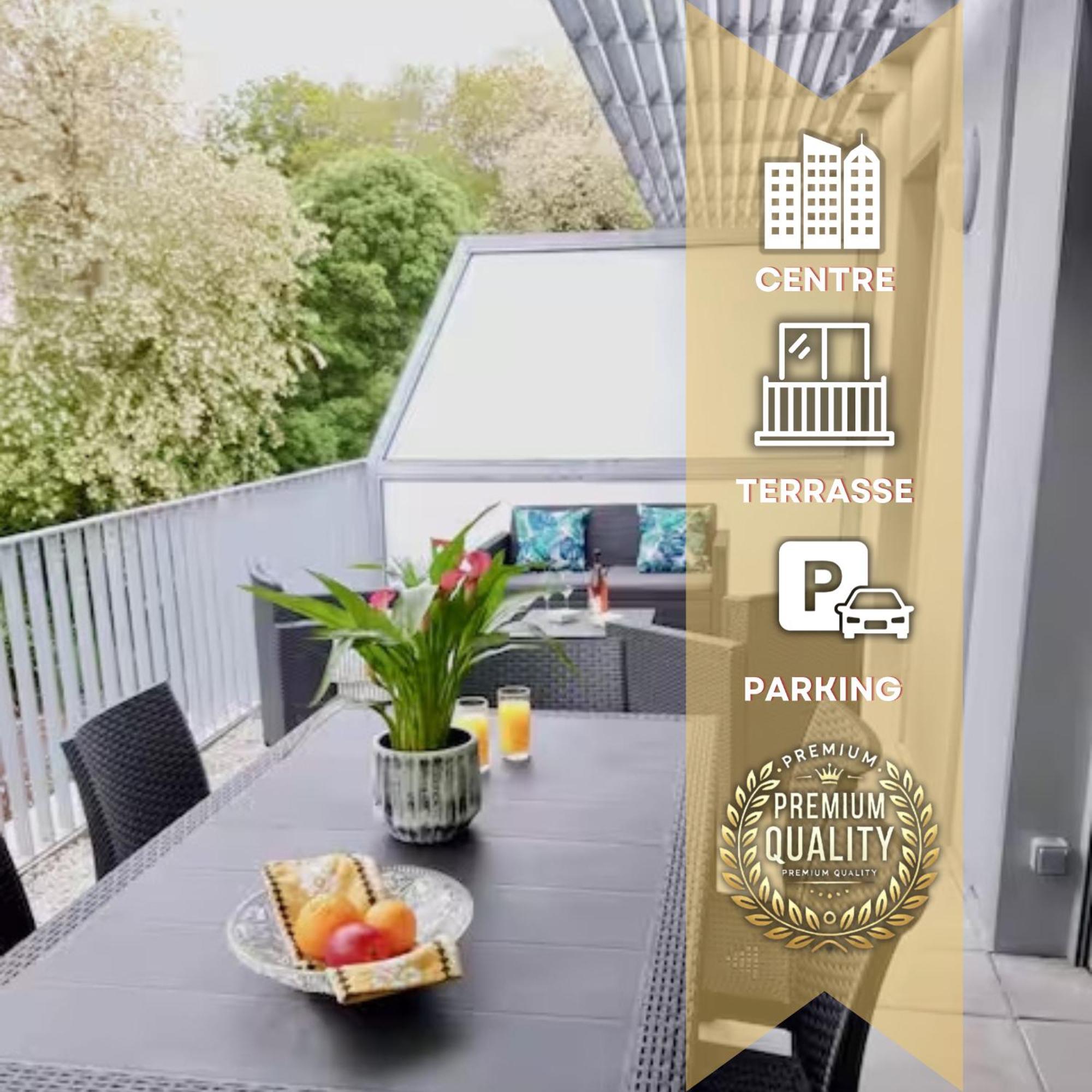 바욘 Bide Ona - Centre - Terrasse - Parking 아파트 외부 사진